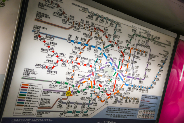 東京　路線図