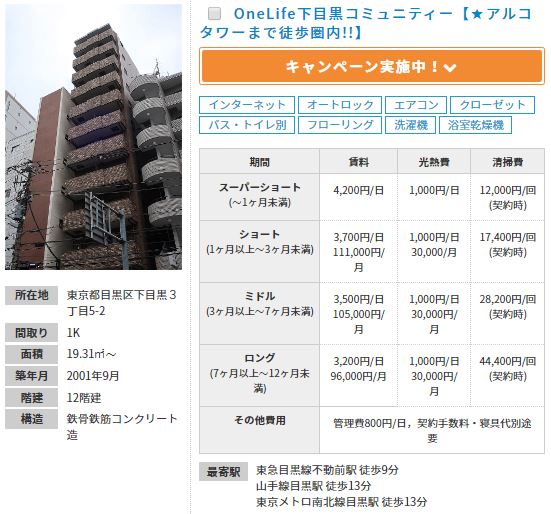OneLife下目黒コミュニティー